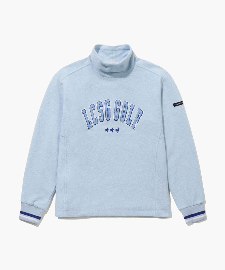 여성 부클 방풍 긴팔 티셔츠 _LBLU GQ422LRLO1