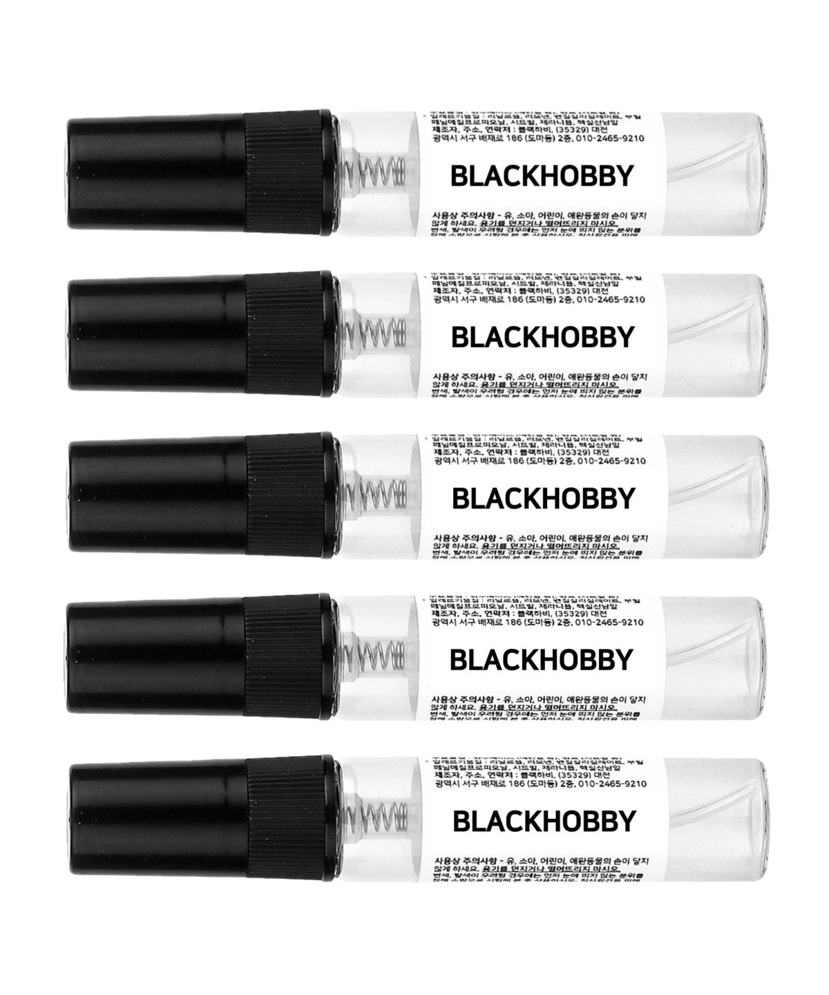블랙하비(BLACKHOBBY) [5pack] 조향사 pick 4ml 고농축 드레스퍼퓸 랜덤박스