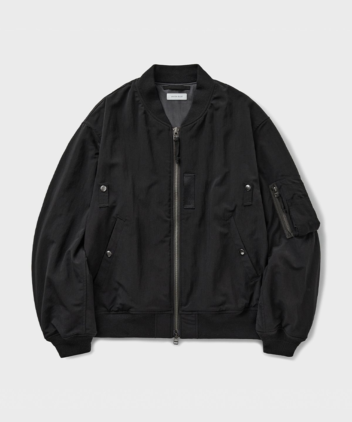 유니온블루(UNION BLUE) MIL MA-1 JACKET [BLACK]