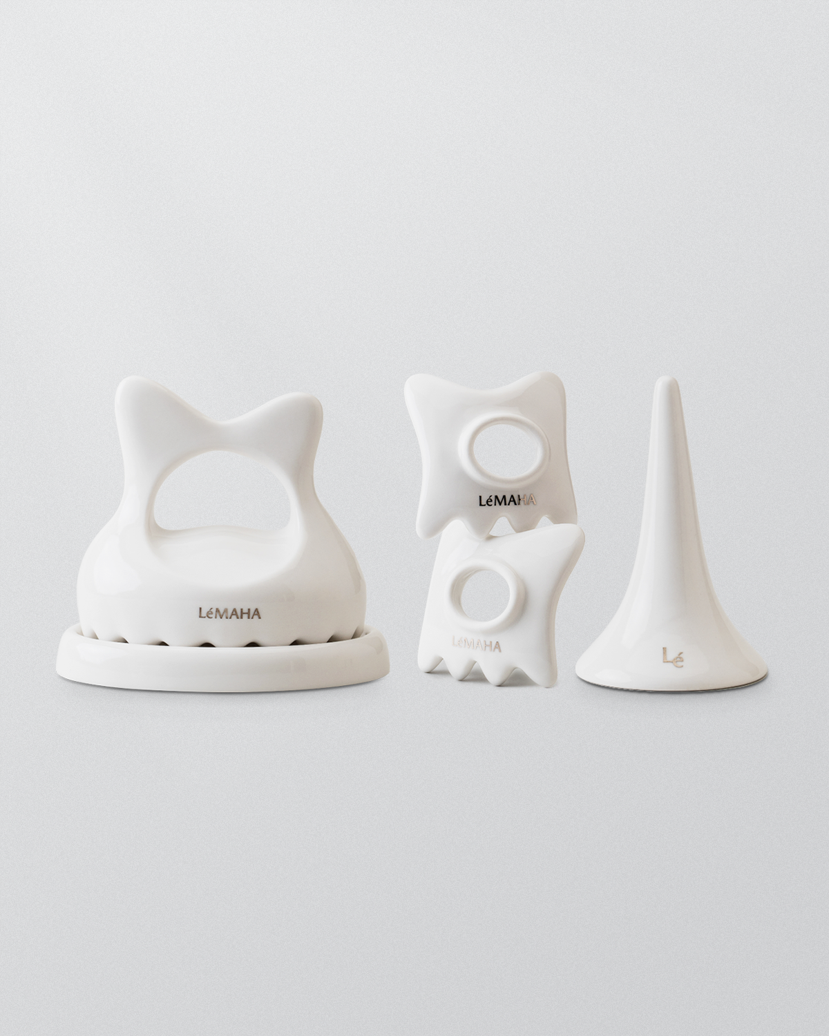 르마하(LEMAHA) 르마하 몸괄사1SET(몸괄사1ea+거치대1ea)+반지괄사1SET(반지괄사2pcs+거치대1ea)