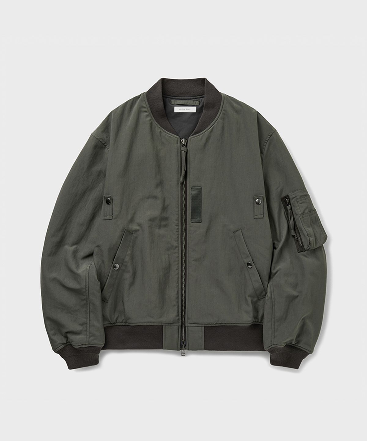 유니온블루(UNION BLUE) MIL MA-1 JACKET [KHAKI]
