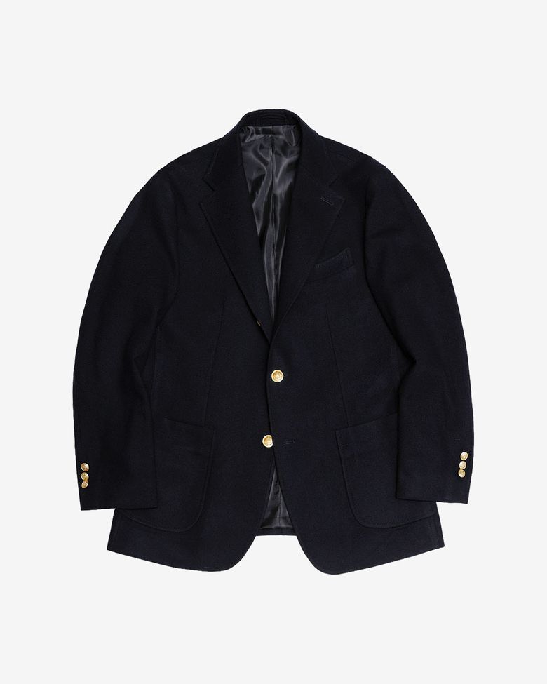 412 Reve Wool Jacket (Dark Navy)