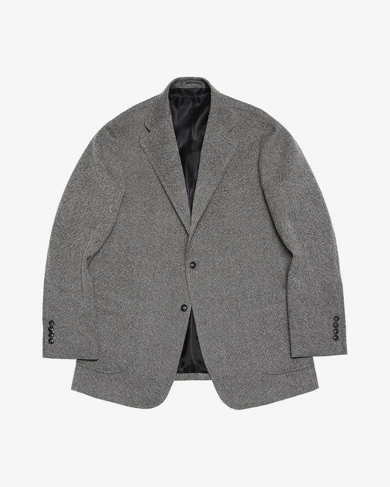 412 Homespun Wool Sports Jacket (Gray)