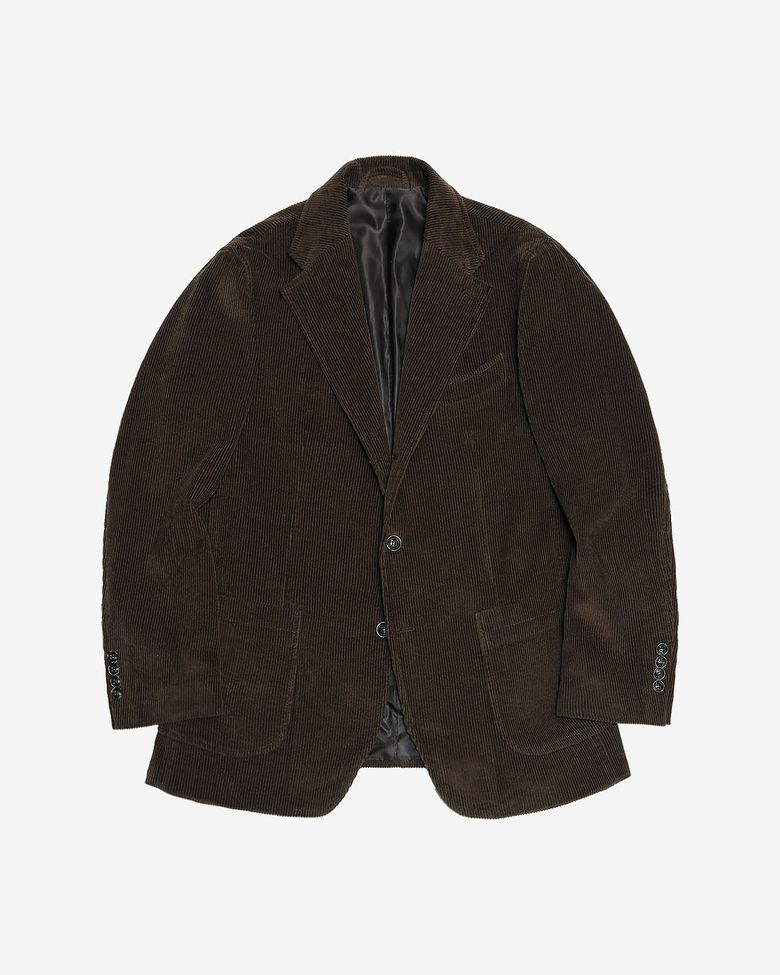 410 Corduroy Washed Jacket (Brown)