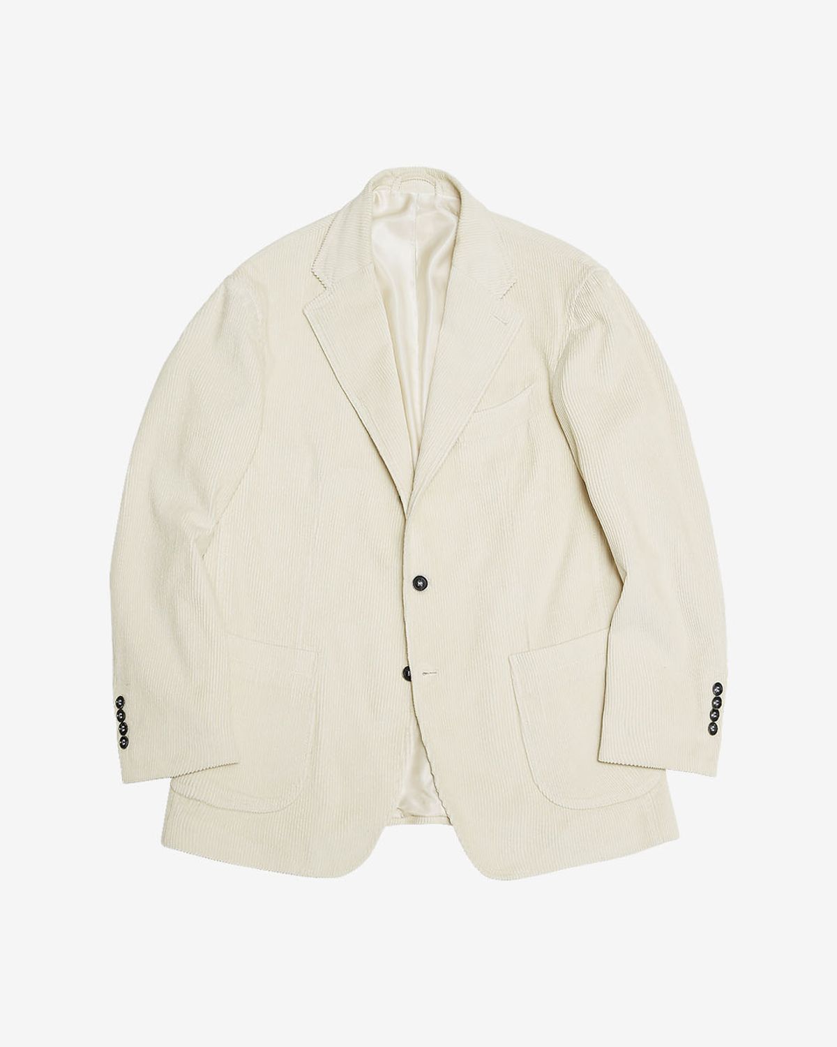 솔티(SORTIE) 410 Corduroy Washed Jacket (Ivory)