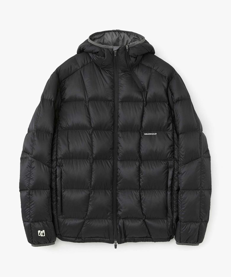 [덕다운90:10]스퀘어 퀼팅 다운 자켓_BLACK