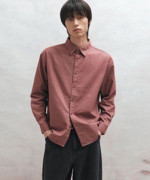 다잉 스탠다드 셔츠 (인디고핑크)