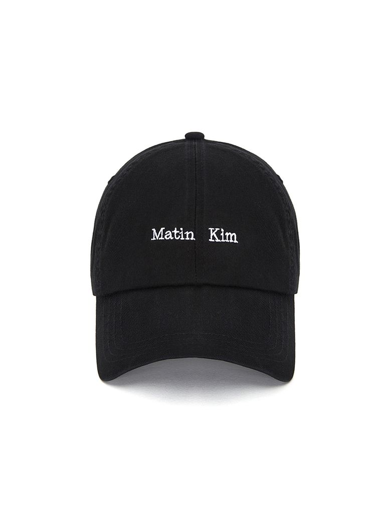 MATIN MINI CLASSIC LOGO BALL CAP IN BLACK