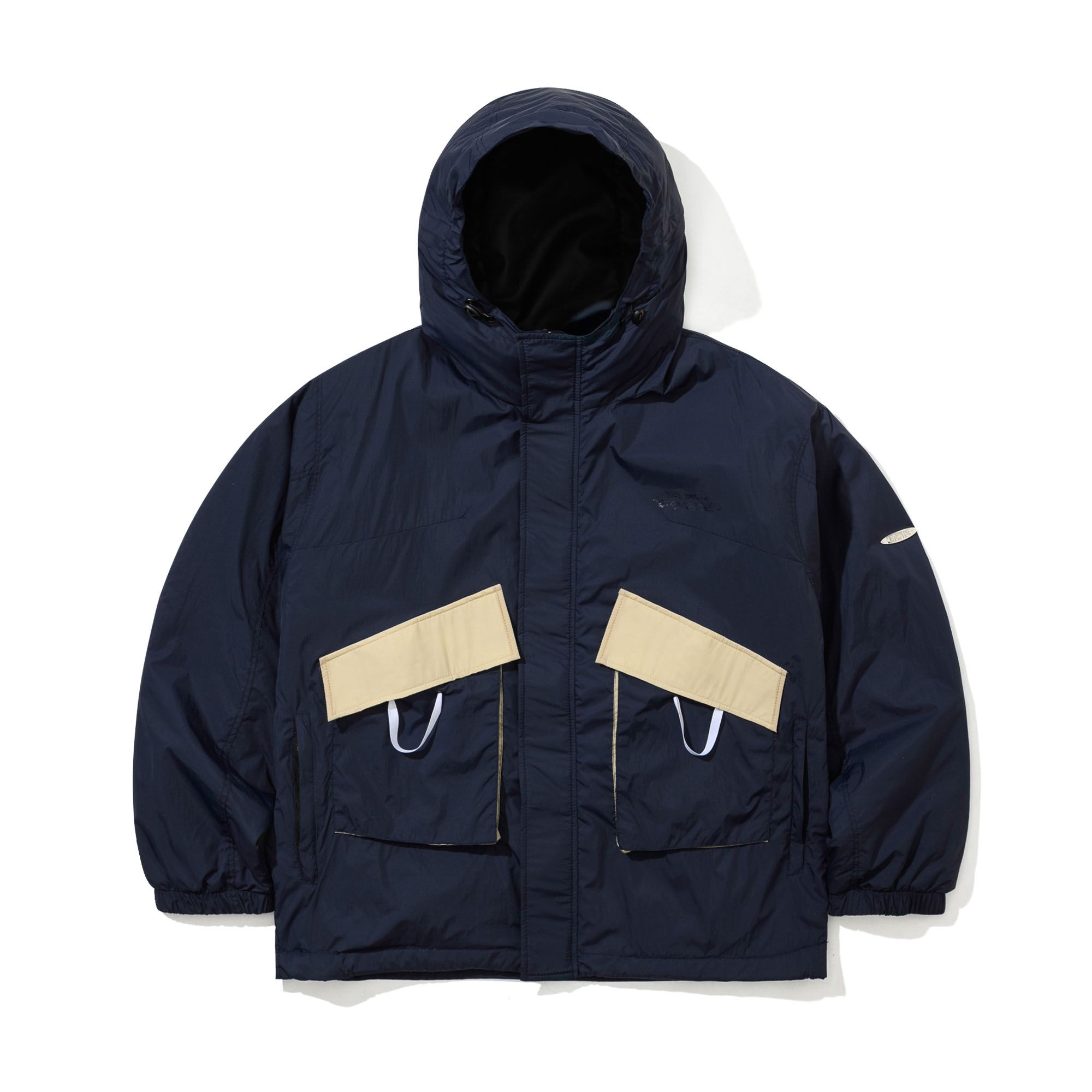 MUSINSA | BSRABBIT Structured Pocket 2oz Insulated Hooded Jacket