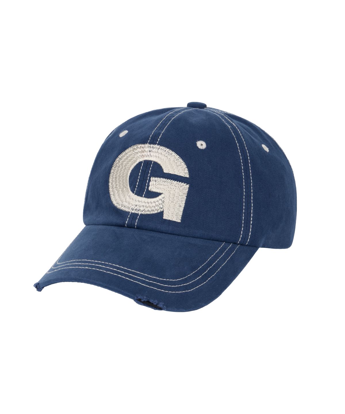 이우가마카라스(IUGAMAKARAS) G Needlework Ball Cap (Navy)