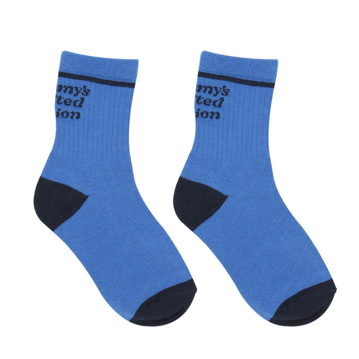 벨리타앤보이즈(BELITANBOYS) 블루 마미 삭스 BK4BAS12BL
