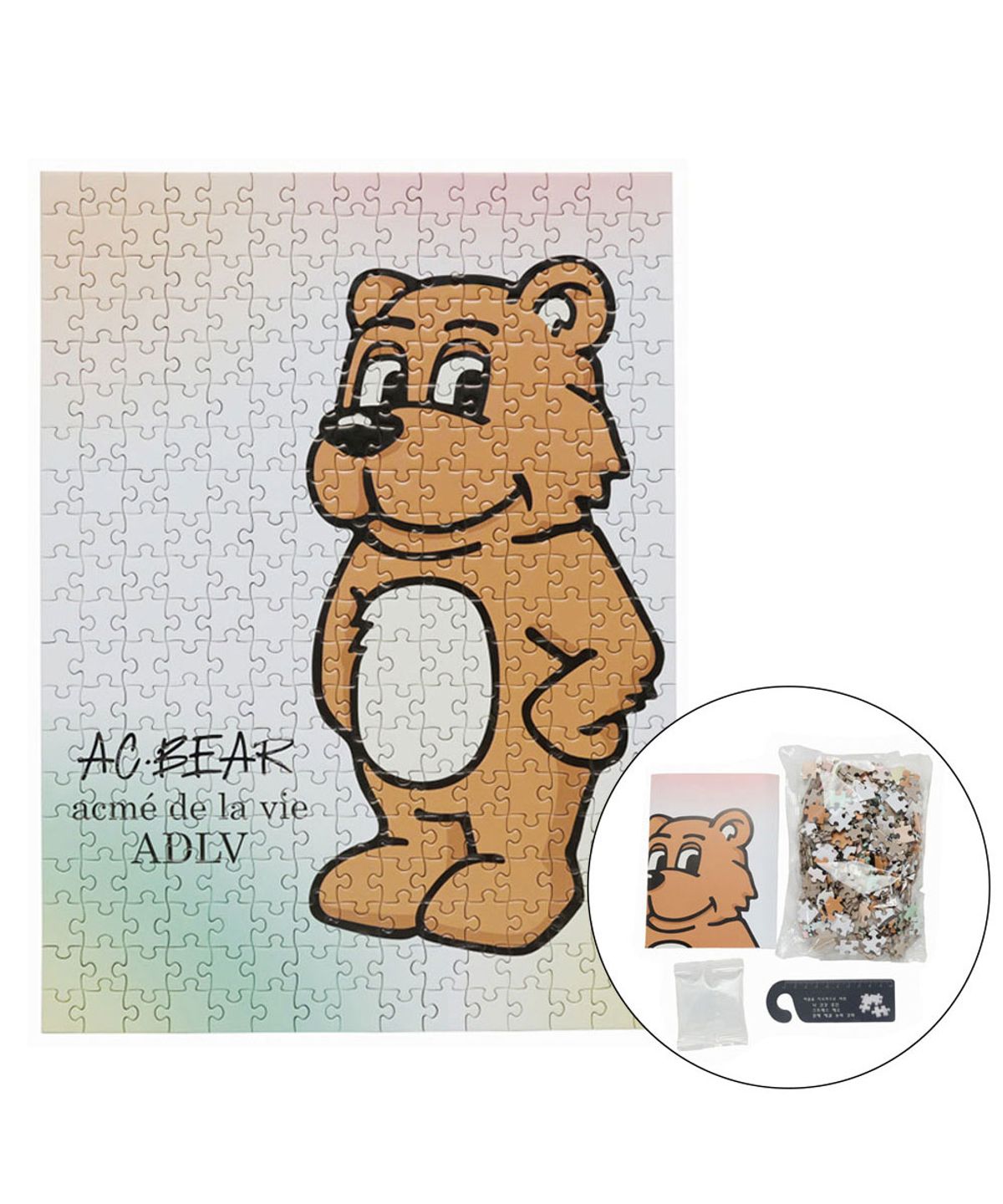 아크메드라비(ACME DE LA VIE) AC BEAR JIGSAW PUZZLE 300
