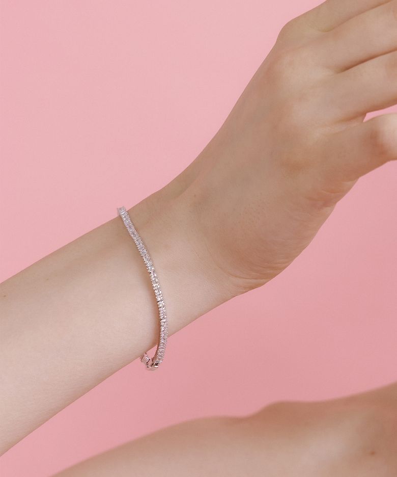 Box tennis Bracelet