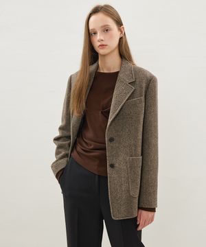 턱 꼬임 롱슬리브 티셔츠 OW5WEA060