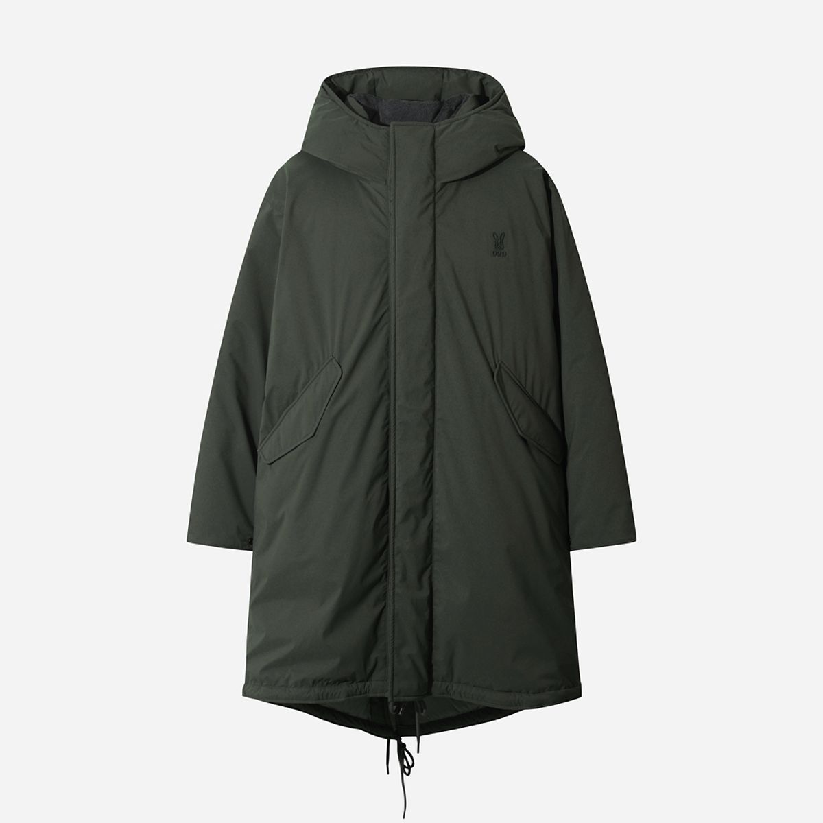 디오디(DOD) 가마보코 쉘터 구스 다운 자켓 (L.CHARCOAL GREY)