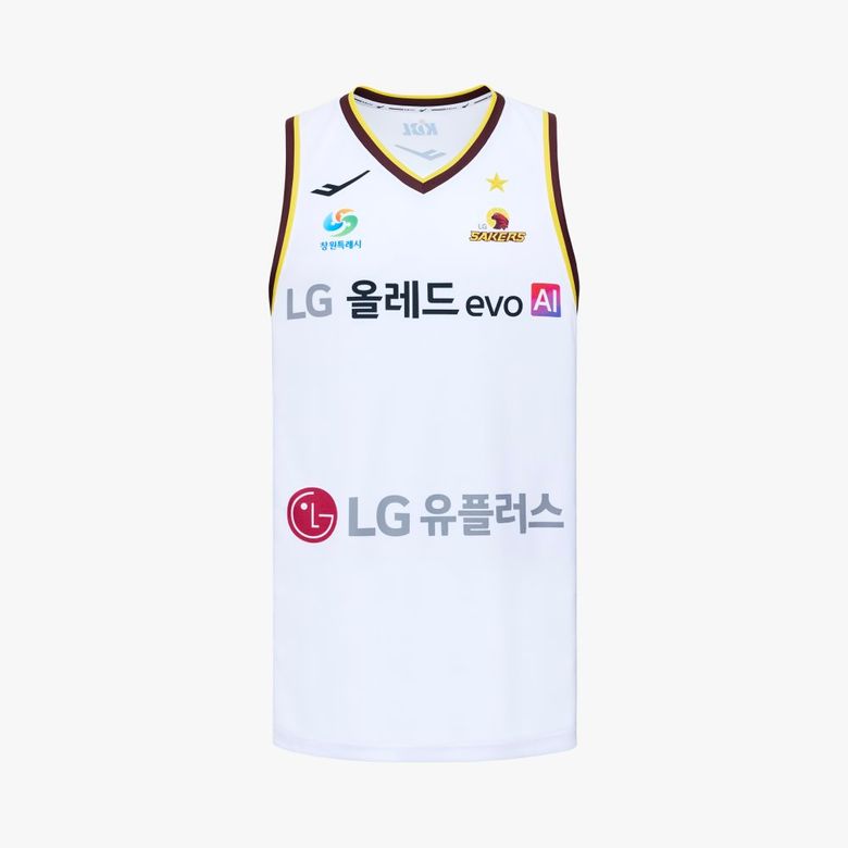 25-26 LG 세이커스 어센틱 유니폼 상의 (원정)