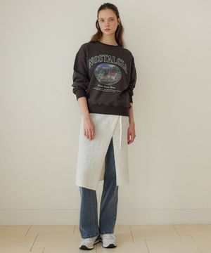 스카시 레이어드 랩니트 OE5WXA100