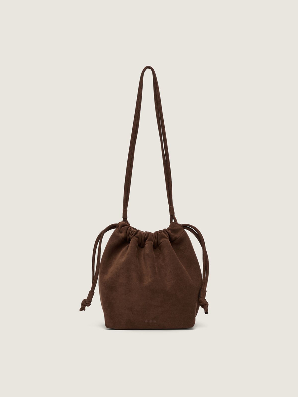 시엔느(SIENNE) Pina Suede Bag (Brown)