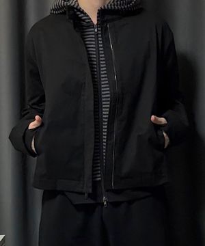 [옷미새 미홀 PICK] 몰스킨 코튼 라이더 자켓 (블랙)