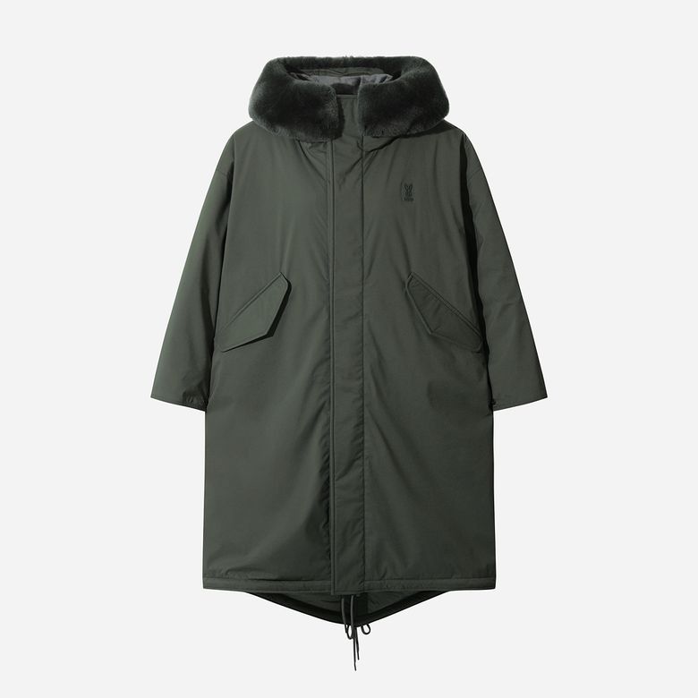 여성) 가마보코 쉘터 구스 다운 자켓(L.CHARCOAL GREY)