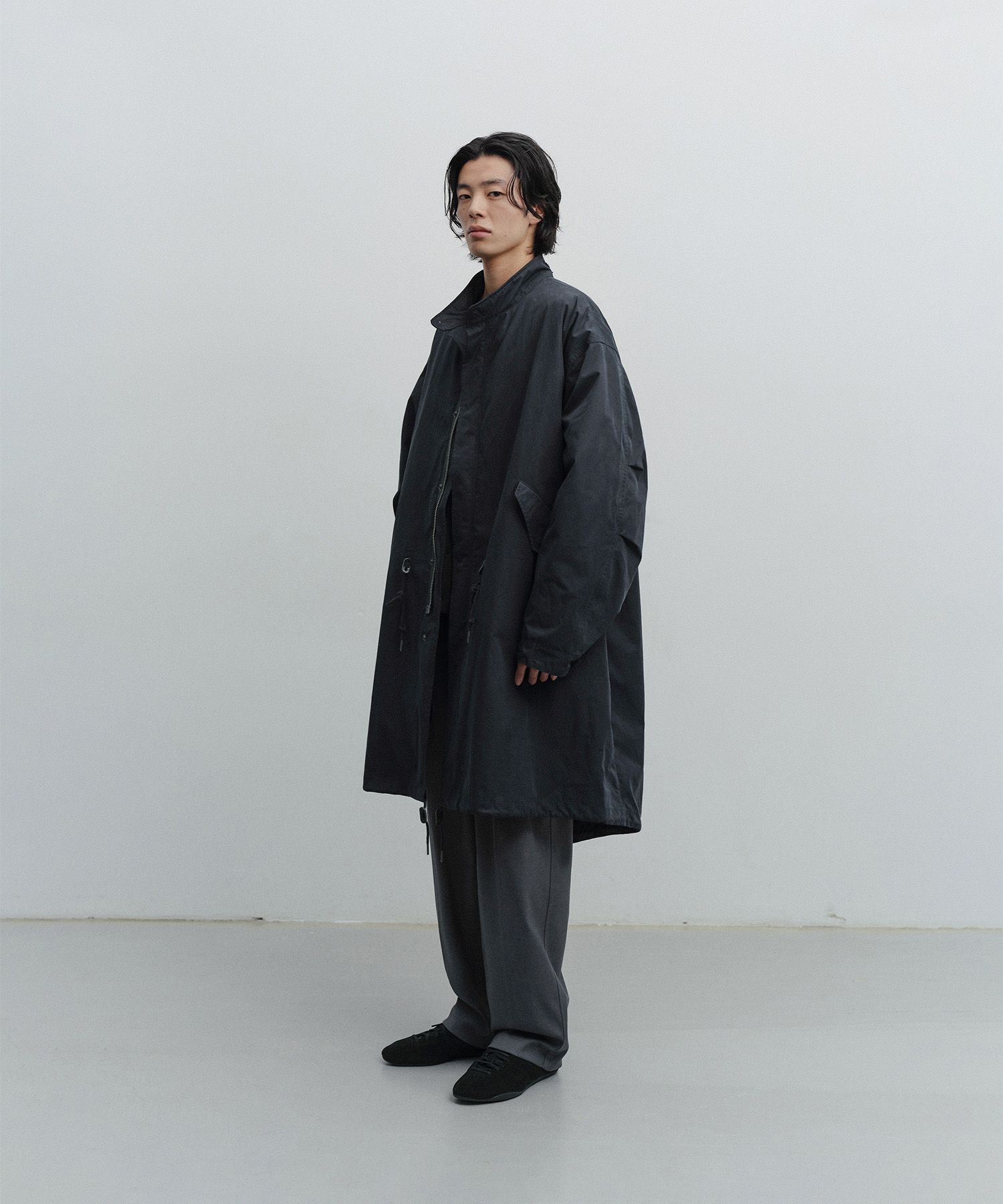 MUSINSA公式 | ANOTHER OFFICE M-65 Insulation Fishtail Parka (Dark