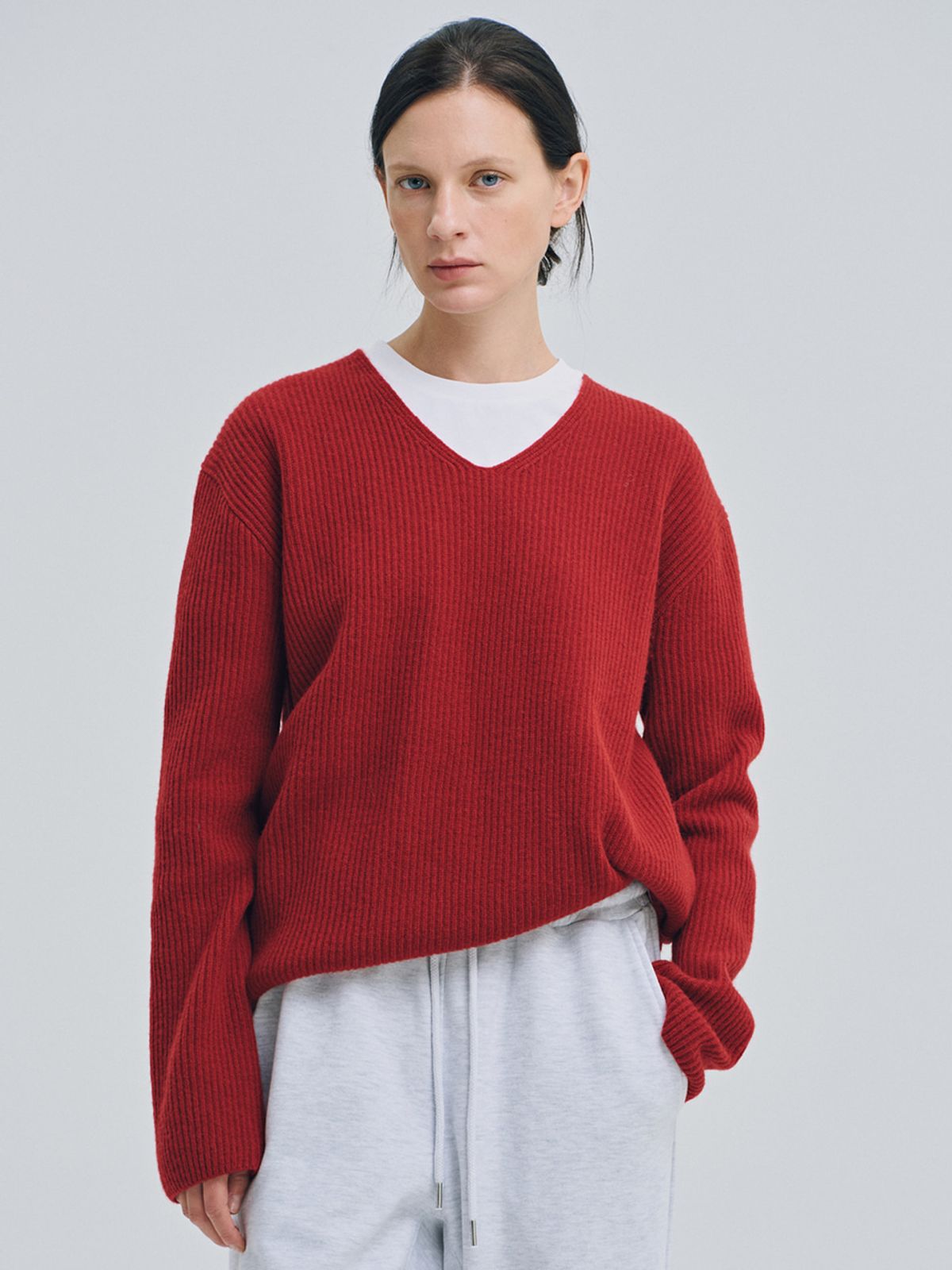 시엔느(SIENNE) Rory Cashmere Knit (Red)