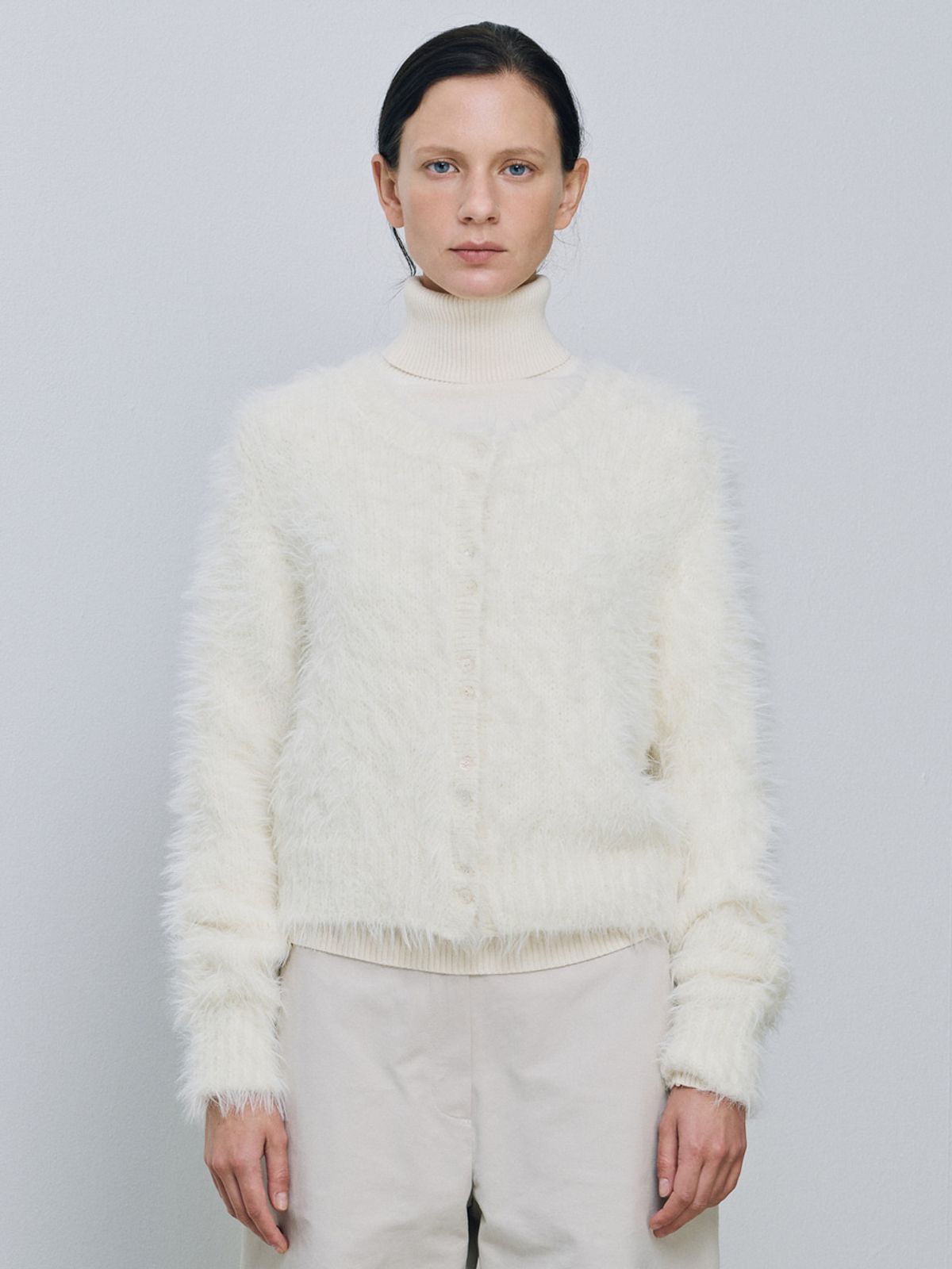 시엔느(SIENNE) Lea Evening Cardigan (Ivory)