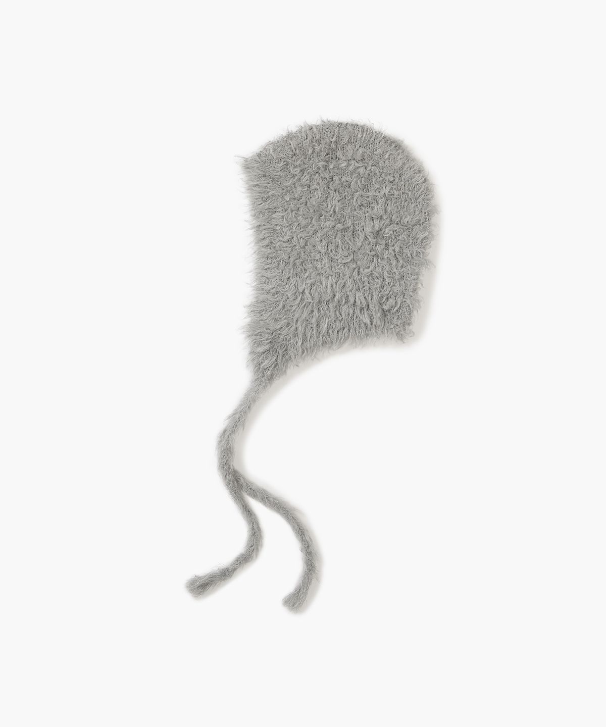 마지셔우드(MARGESHERWOOD) HAIRY EARFLAP BEANIE_melange grey
