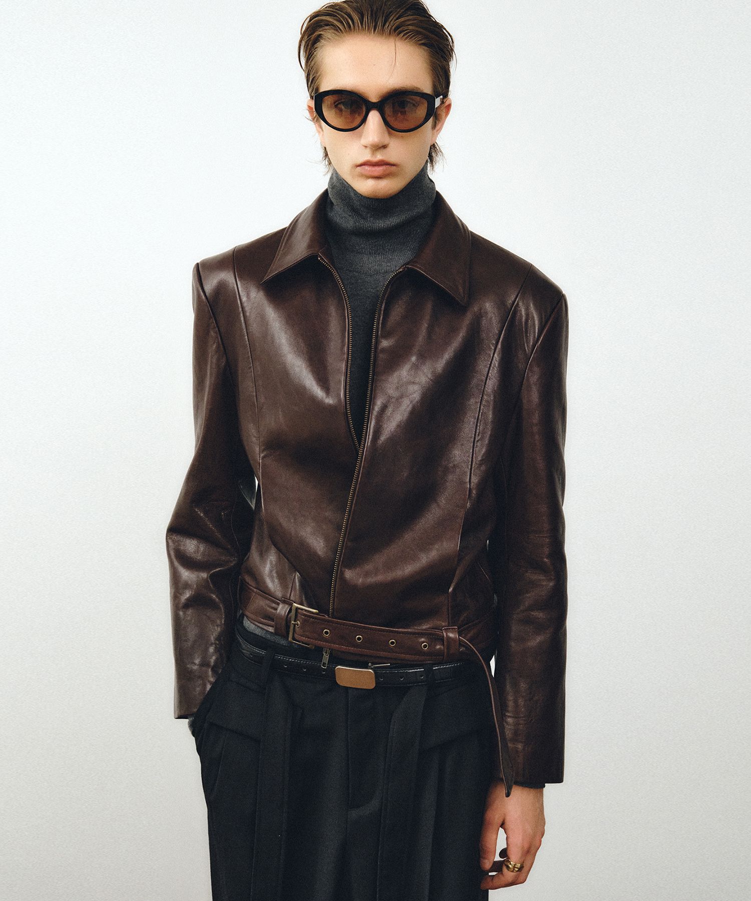 週末限定値下げ【訳ありのためお安く出品】セラファン　レザージャケット 週末限定値下げ【訳ありのためお安く出品】セラファン レザー