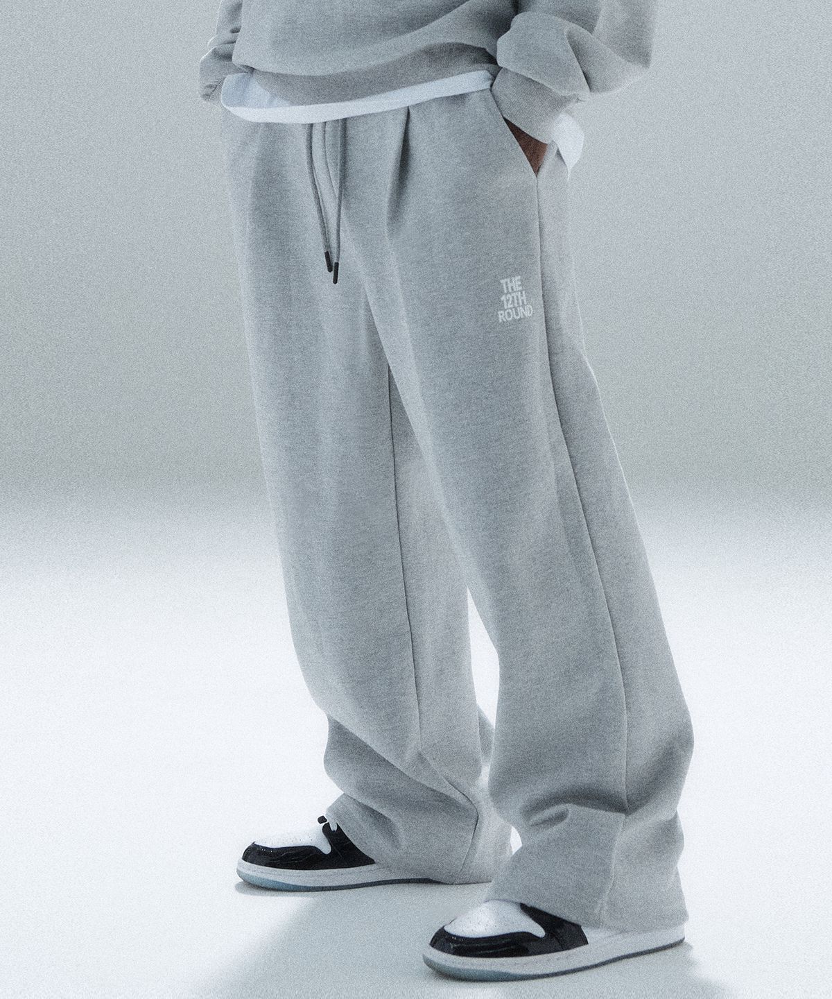 더트웰브라운드(THE 12TH ROUND) THE 12TH ROUND SWEAT PANTS GRAY