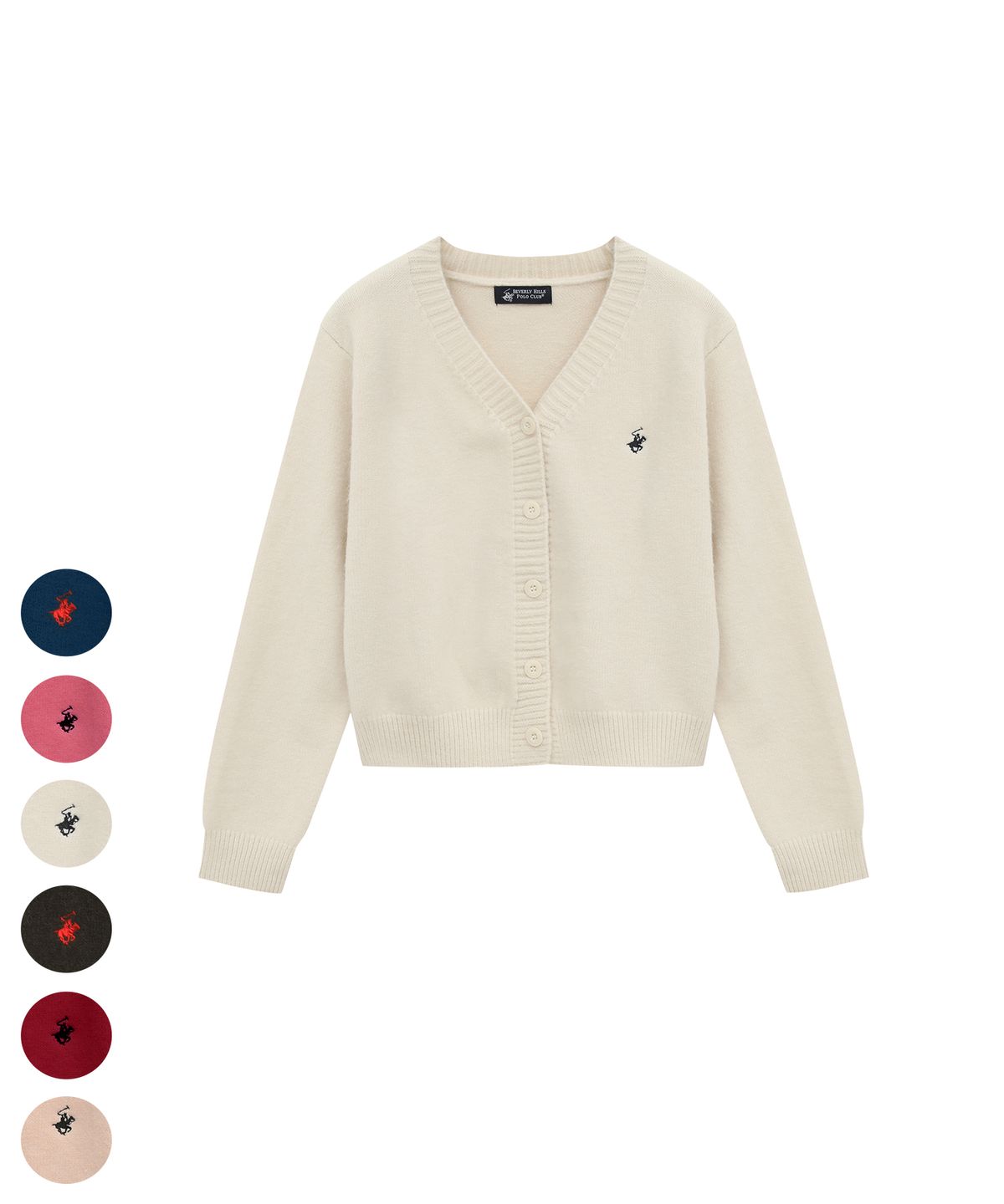 비버리힐스 폴로클럽(BHPOLOCLUB) 여성 소프트 웜 클래식 가디건 9Color TK253