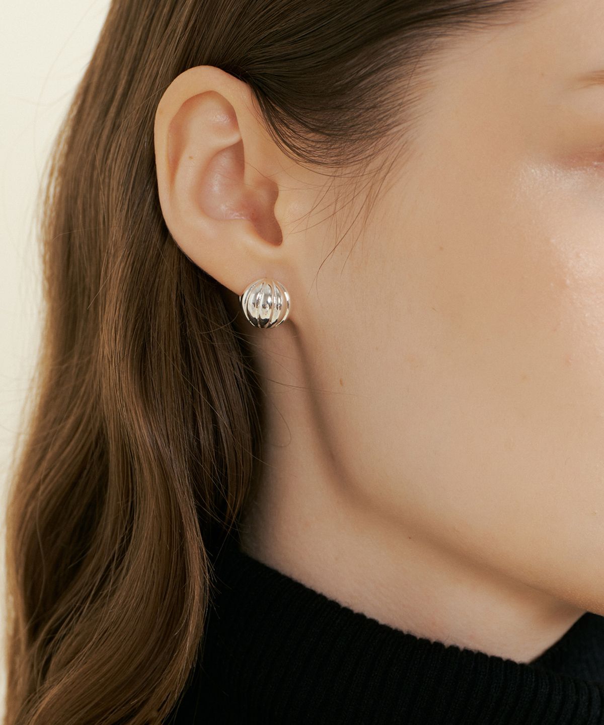 마티아스(MATIAS) Bowl Earring (Silver)