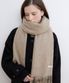 classic heavy wool 100 muffler (M042_mocha)