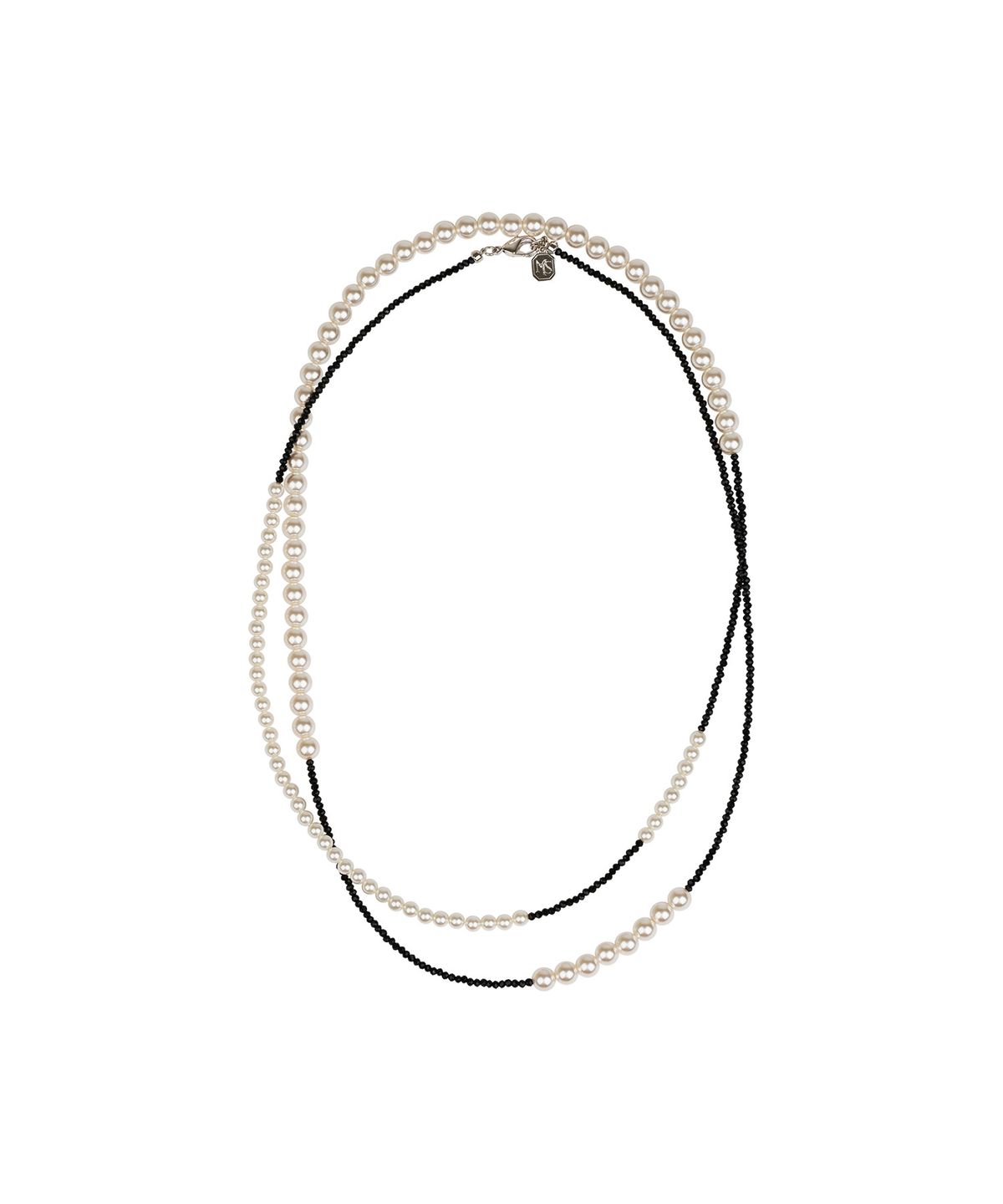 마티아스(MATIAS) Black pearl Necklace