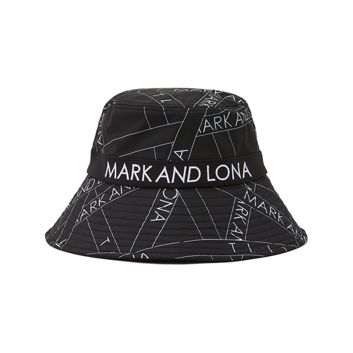 마크앤로나(MARK&LONA) U T-LINE LOGO PATTERN BUCKET HAT LR3YJ78U