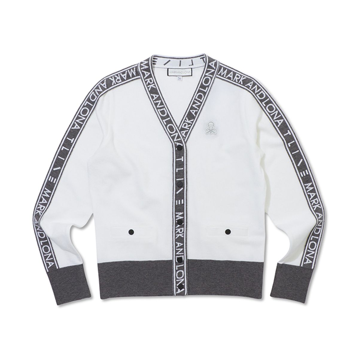 마크앤로나(MARK&LONA) W T-LINE KNIT CARDIGAN LR3XB72F