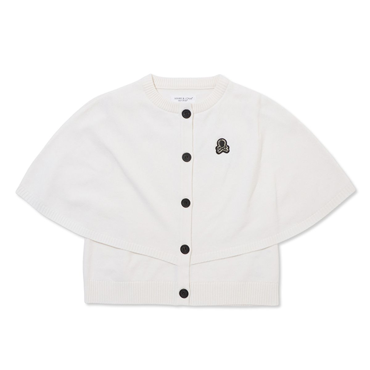 마크앤로나(MARK&LONA) W GN LOGO POINT KNIT CAPE LR3IB72F