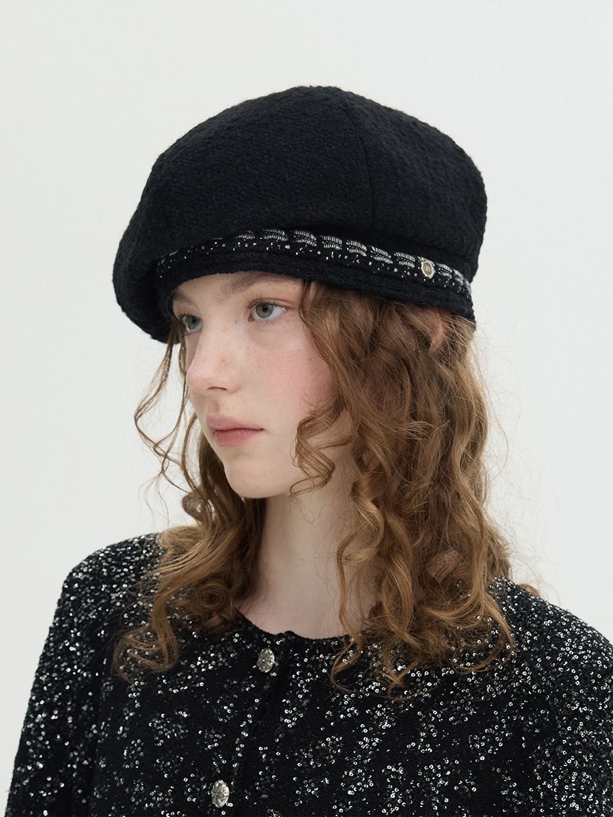 브라운햇(BROWNHAT) 가브리엘 트위드 베레