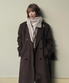 더블 브레스티드 울 롱코트 [DARK BROWN] / WBE3L10507