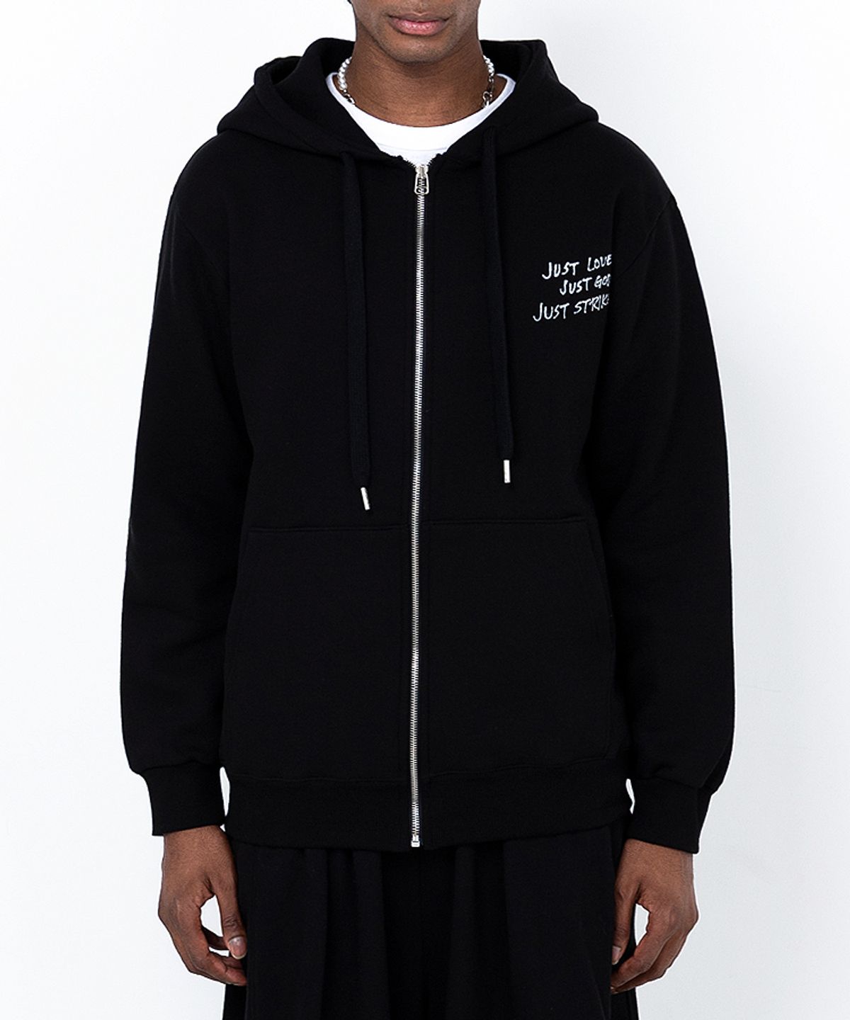 스트라이크(STRIKE) Just Edition Hood Zip-Up (BLACK)