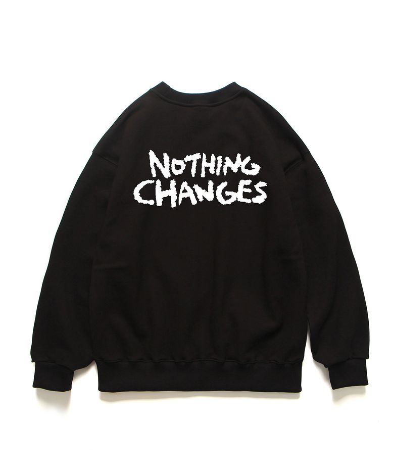 NC 루즈핏 크루넥 블랙 (NC CREWNECK BLACK)