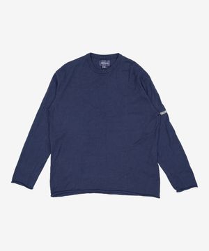 Rolled Sweater Navy M