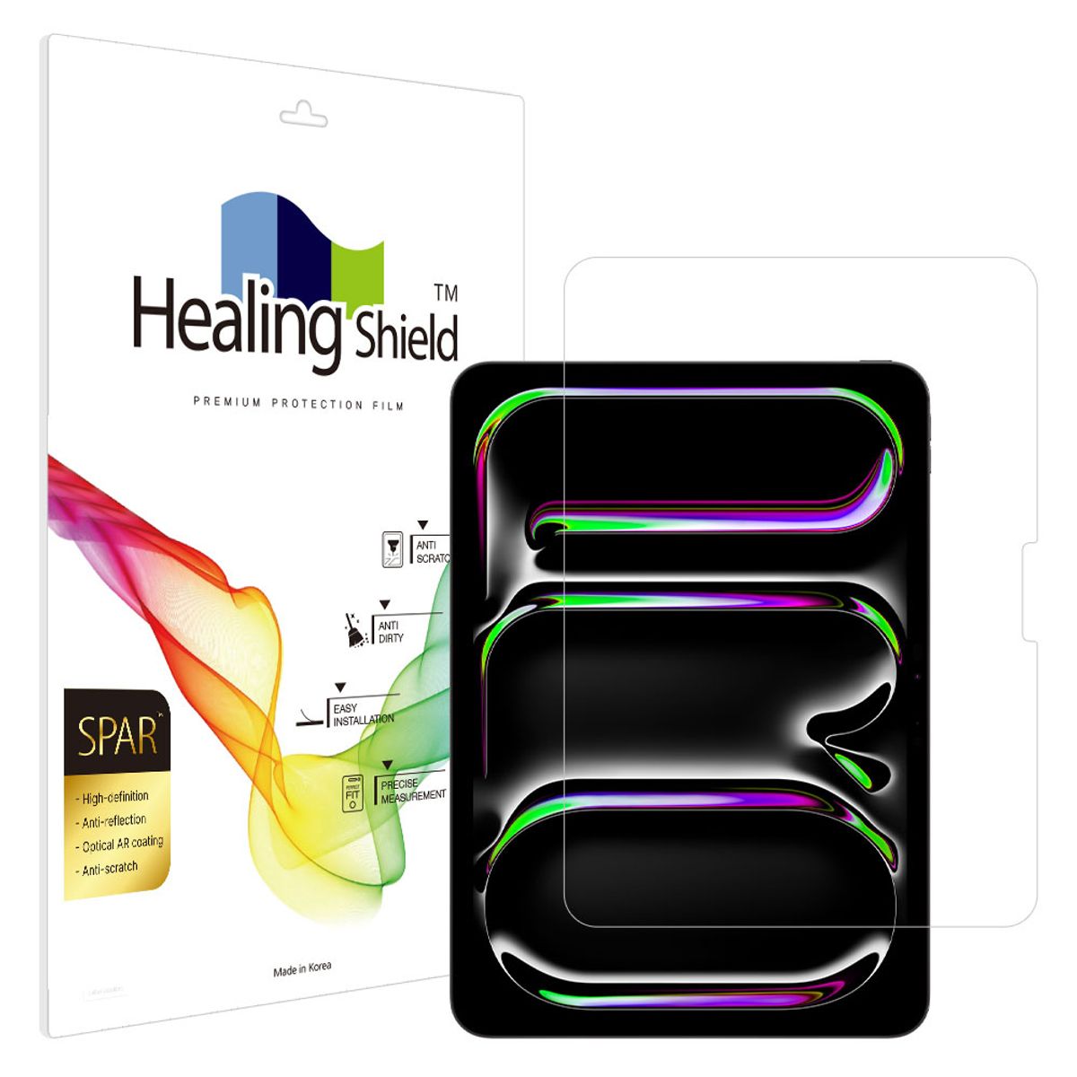 힐링쉴드(HEALINGSHIELD) 아이패드 프로 8세대 11 M5 슈페리어 AR 고화질 액정보호필름