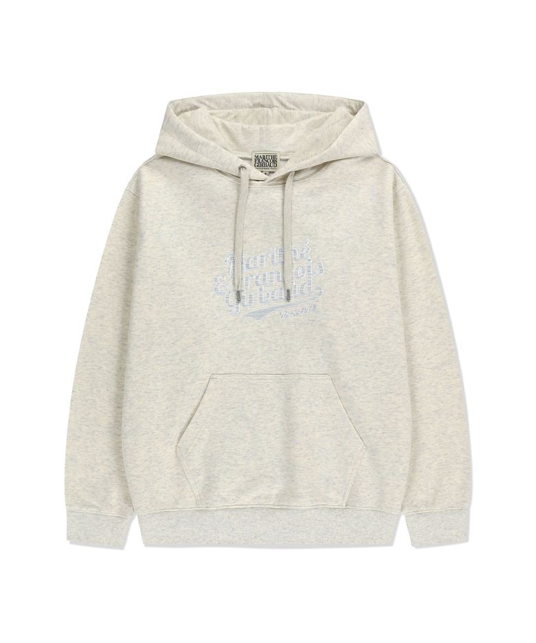 VINTAGE LOGO HOODIE (BRUSHED) oatmeal