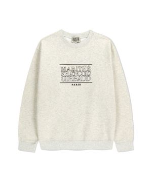 STITCH CLASSIC LOGO SWEATSHIRT oatmeal