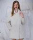 Two-button Wool Half Coat [Ivory]