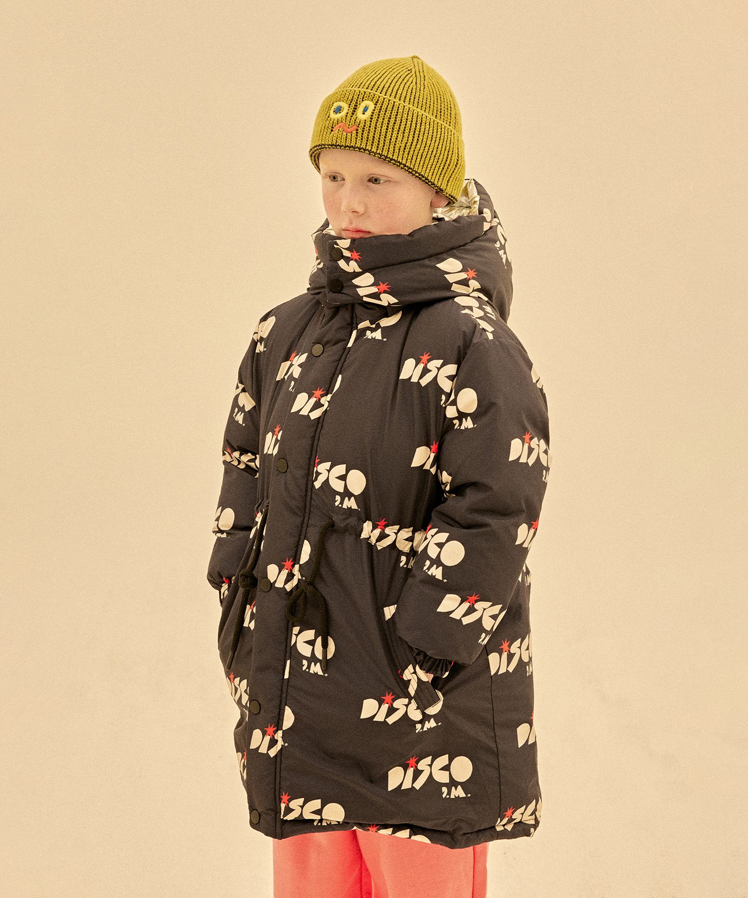 MUSINSA公式 | JELLY MALLOW ディスコリバーシブルダウンジャケット_