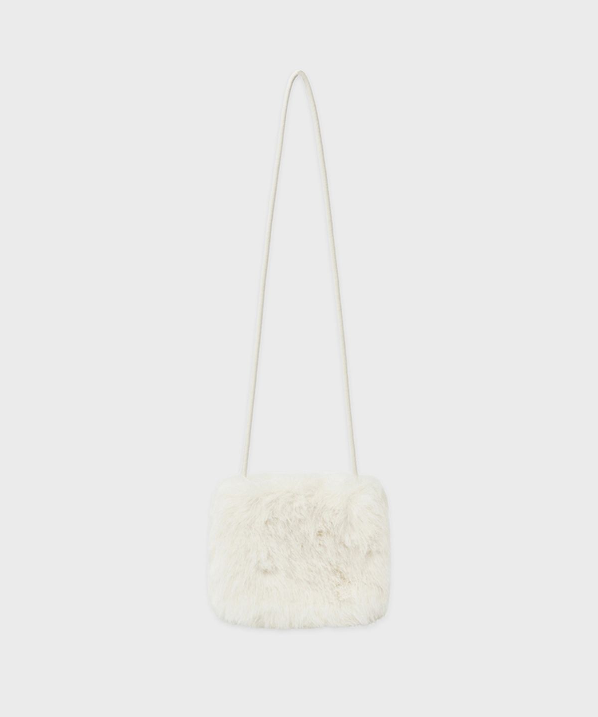 시눈(SINOON) SN Mini Fur Cross Bag (Ivory)
