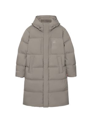 카르베 크리스탈다운 유틸리티 롱점퍼 - M_Grey