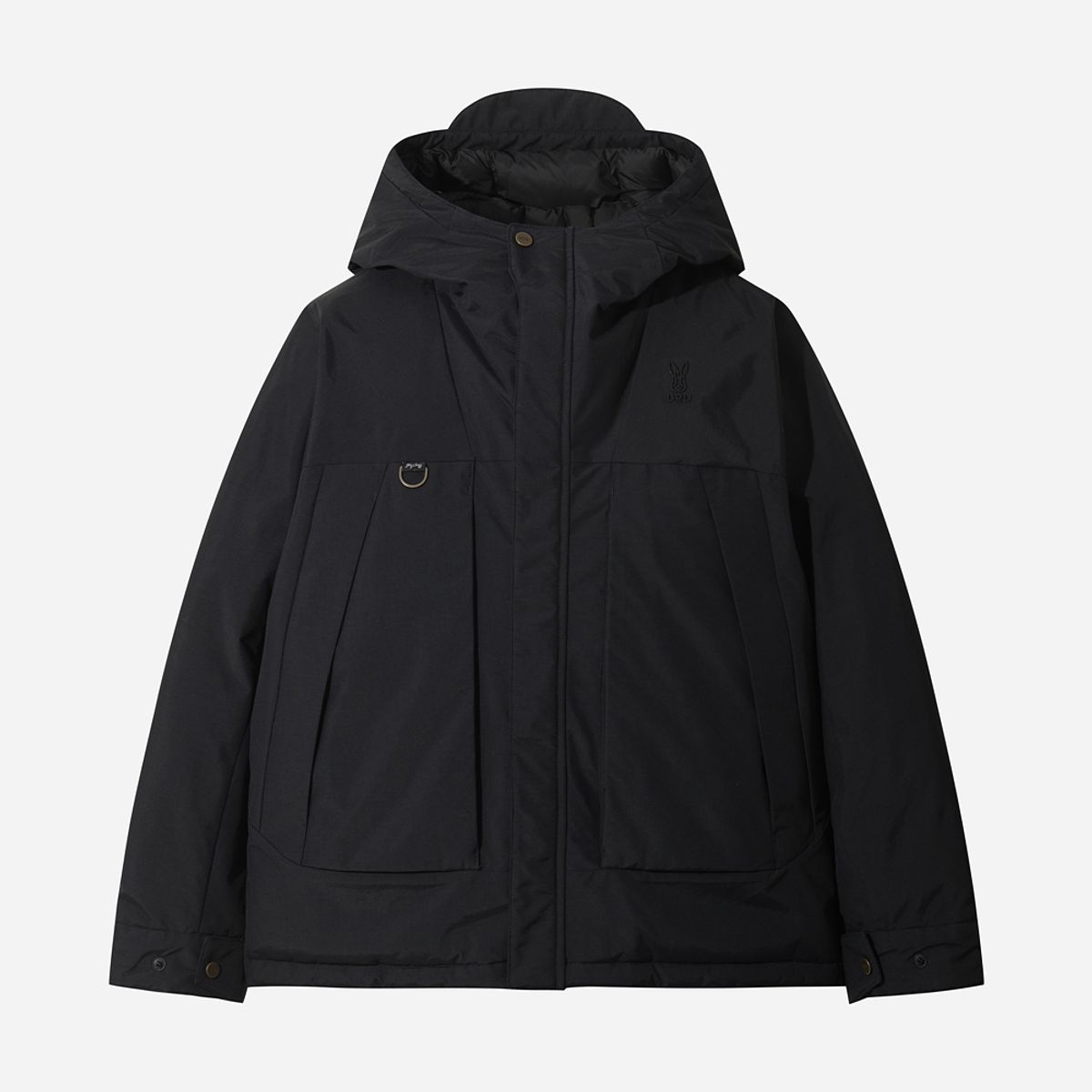 디오디(DOD) 어베인 D7 후드 다운 자켓 (BLACK)